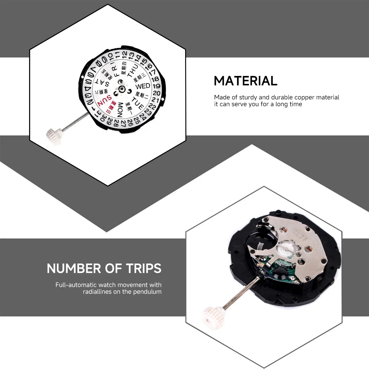 SL28/SL68/SL25 Инструменты Для Ремонта Часов Автоматический Механизм С Тремя Стрелками