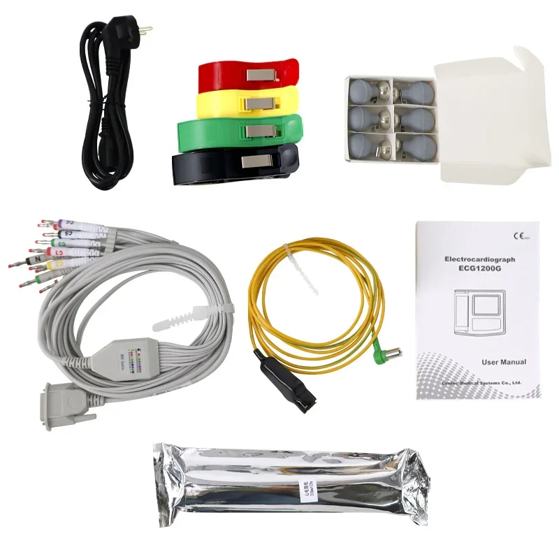 CONTEC ECG1200G жизненно важный знак 12 свинцовая машина многопараметрический пациент