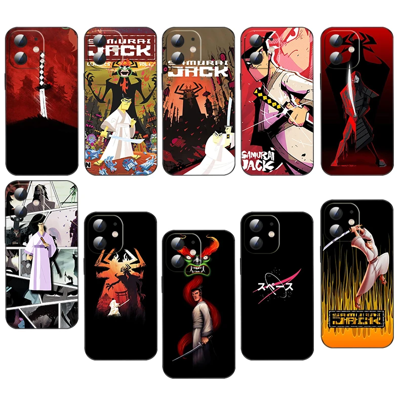 A-17 Samurai Jack Soft Silicone Case for Moto Edge 20Lite G40 G41 G51 G22 G71 5G G9 Play G20 G100 Caver