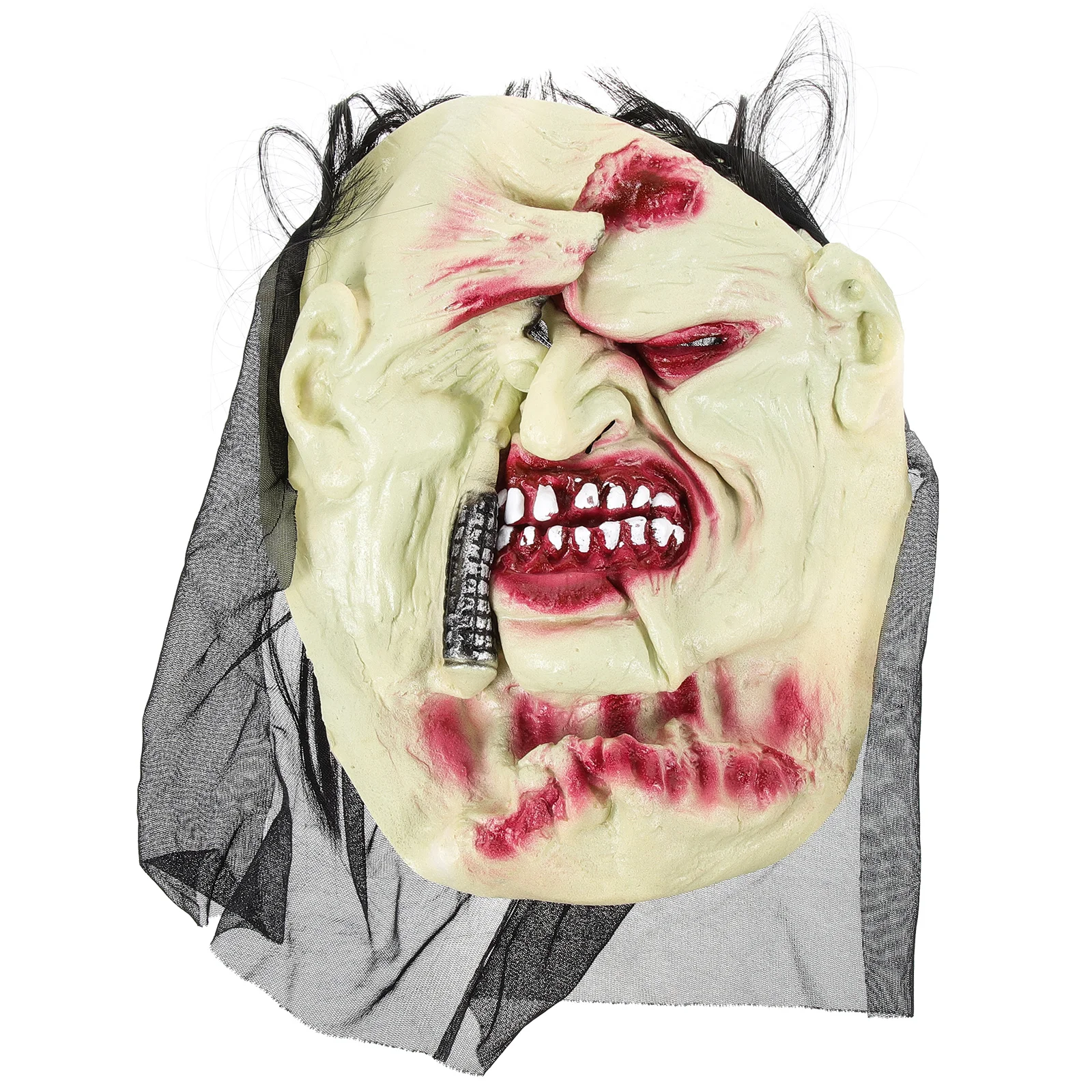 

Creep Cosplay Mask Halloween Costume Party Scary Haunted House Prop Masks Adults Realistic Horrible