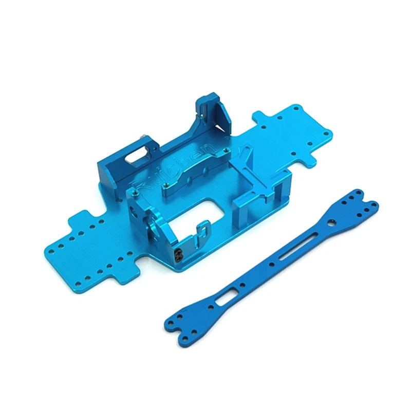 

Подходит для 284161 284010 284131 K989 RC Car алюминиевая обновленная Базовая пластина аксессуары синий
