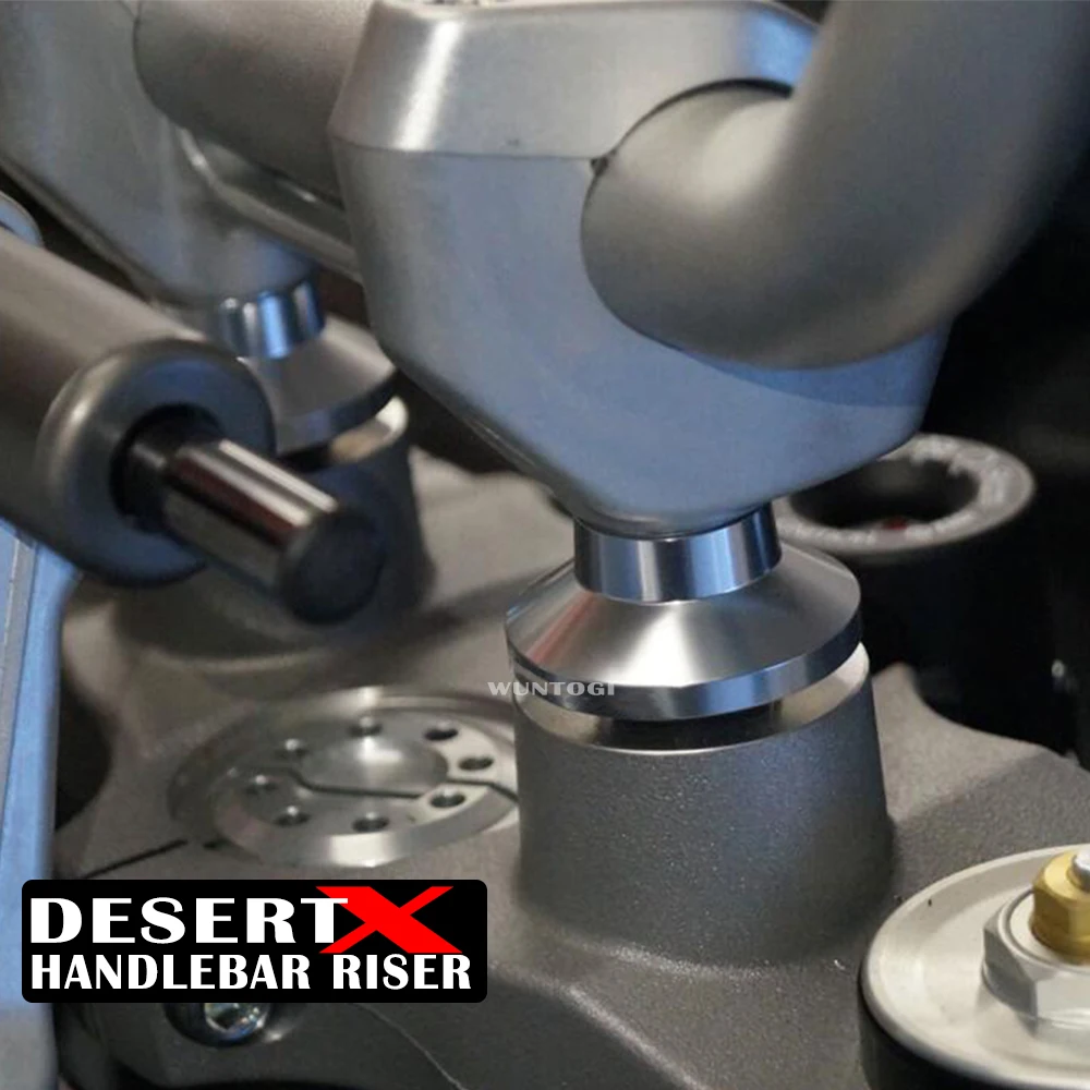

DesertX Accessories Handlebar Riser For Ducati Desert X DesertX 2022 2023 Handlebar Riser 20mm Riser Handlebar DesertX