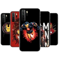 iron man comic black soft cover the pooh for huawei nova 8 7 6 se 5t 7i 5i 5z 5 4 4e 3 3i 3e 2i pro phone case cases