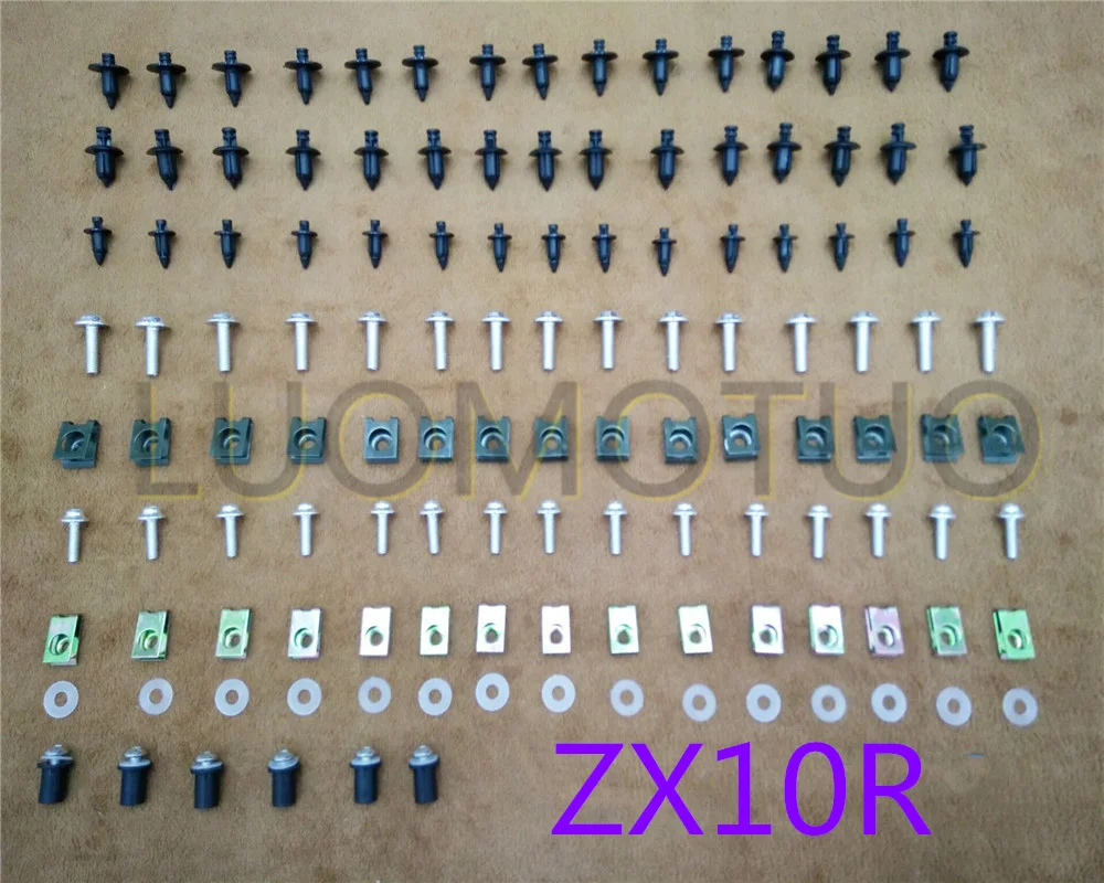 

Fairing Bodywork Kit Bolts Screws For Fit For Kawasaki ZX10R 2016