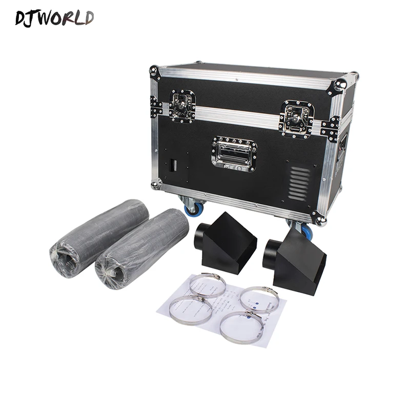 

Flight Case With 2000W Mist Haze Machine DMX Controller Fog Machine Capacity 2L 10A Dual DJ Water Smoke Machine Stage Disco Club