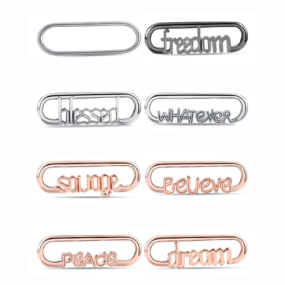 

Браслет из серебра 925 пробы с надписью «ME Rose»