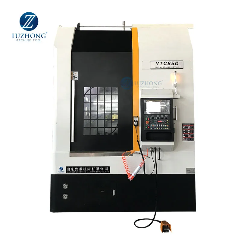 

cnc lathe machine for pipe end VTC1250 CNC Vertical Lathes