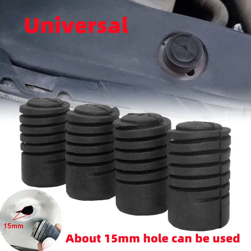 2PCS Universal Car Trunk Tailgate Door Engine Cover Shockproof Cushion Pad Rubber Buffer Bands Pier Shock Block Hood Glue - купить по