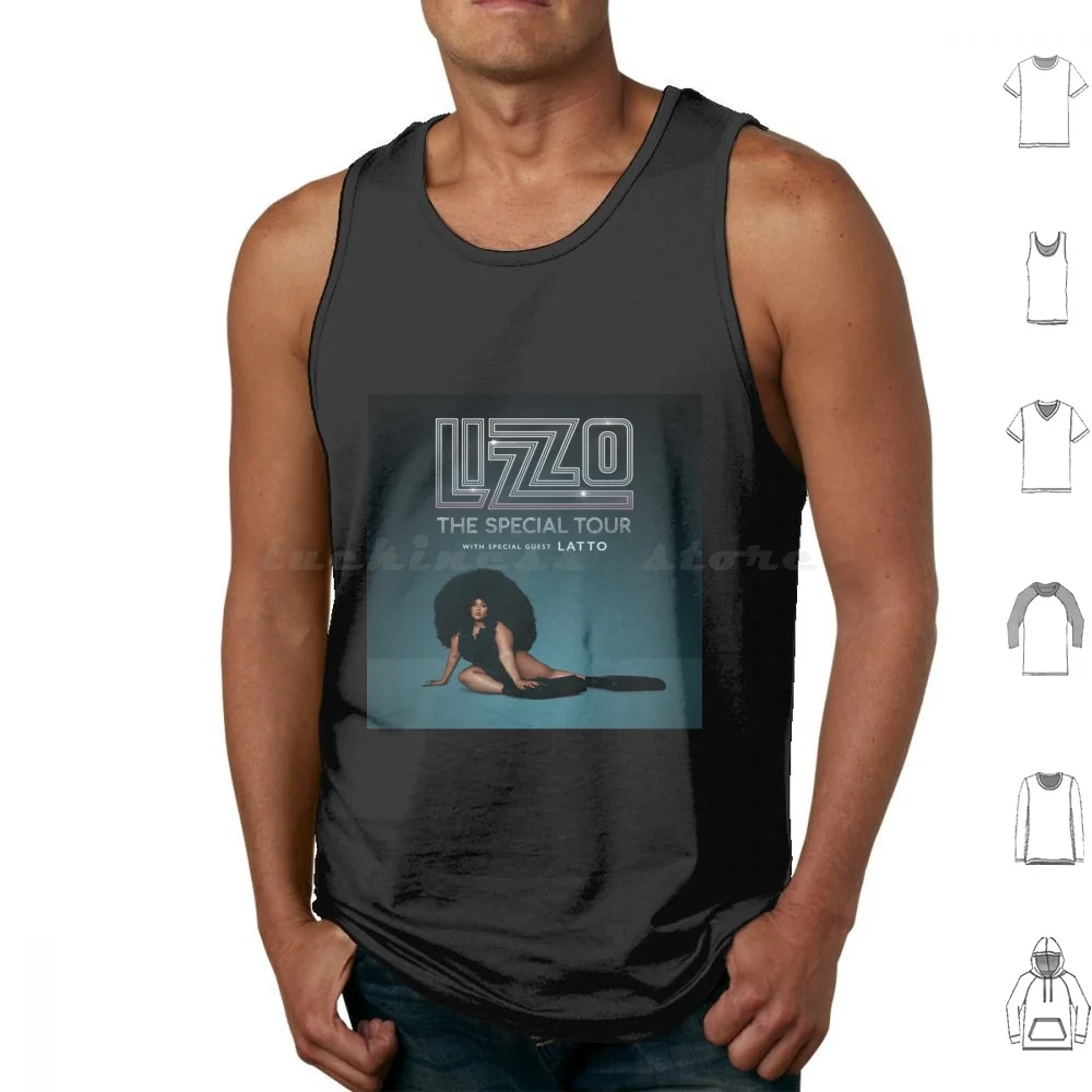 

The Special Tour Tank Tops Vest Sleeveless American Lizzos Singer Rapper Songwriter 1988 Liz Zo Lizzoo The Special Tour Music