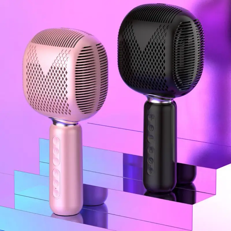 

Noise Reduction Microphone Wireless Microphone Black Pink Mobile Phone Singing Sound Card Voice Changer