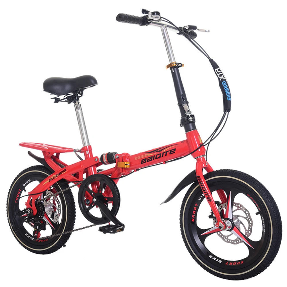 

Children Bicycle Foldable Bike Integrated Wheel Variable Speed Disc Brake Mountainous Region Pushbike