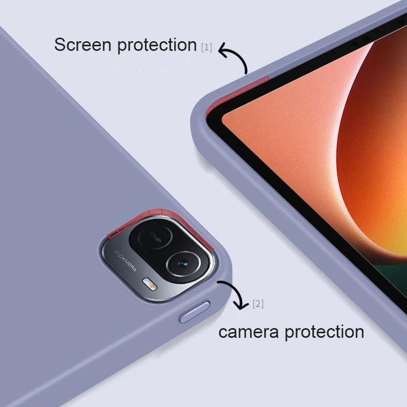 Силиконовый чехол для Xiaomi Mi Pad 5 с функцией автоматического пробуждения/сна |