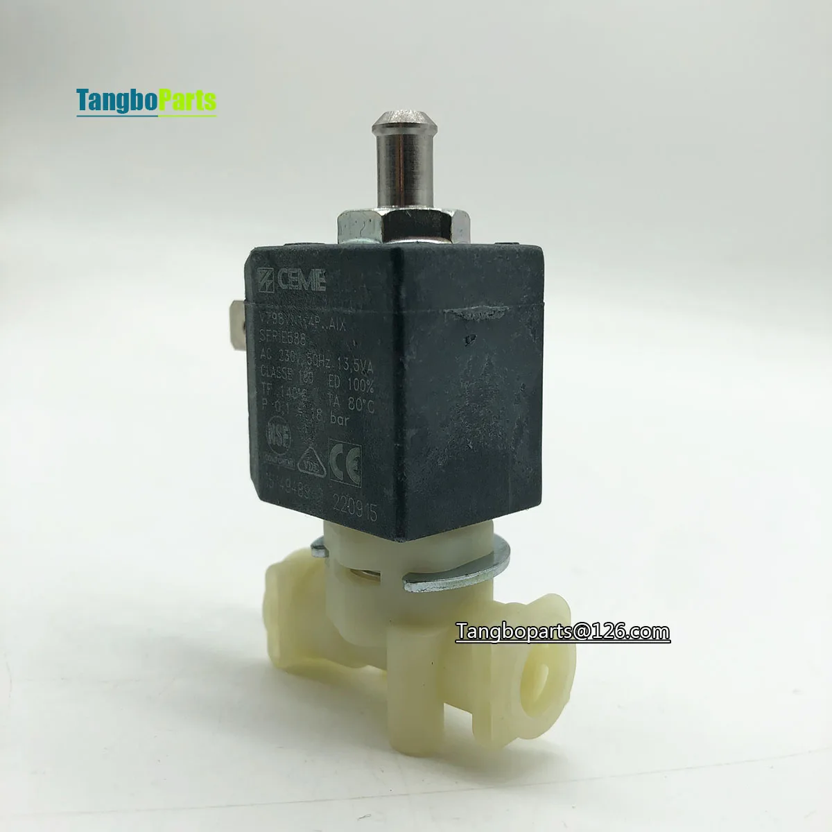 Запчасти для пароочистителя эспрессо нормально открытый паровой клапан водяной