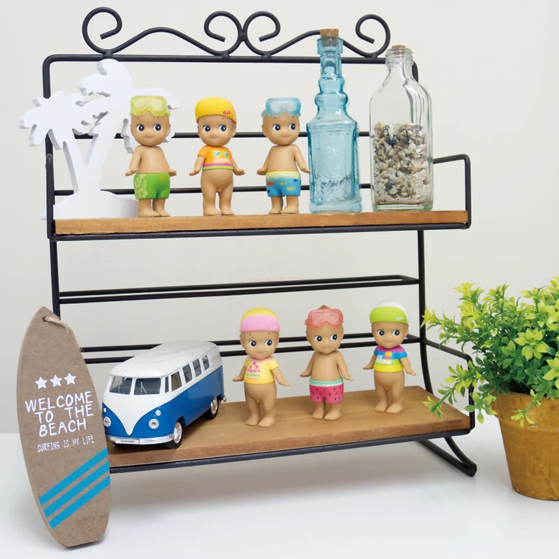 

Sonny Angle Blind Box Summer Vacation Series Mini Figure Surfboard Summer Beach Cute Doll Toy Decorative Collectible Girls Gift