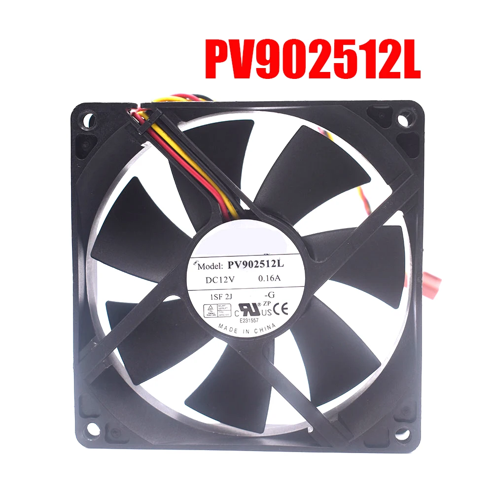 Новый серверный вентилятор для Foxconn PV902512L DC12V 0.16A 3PIN