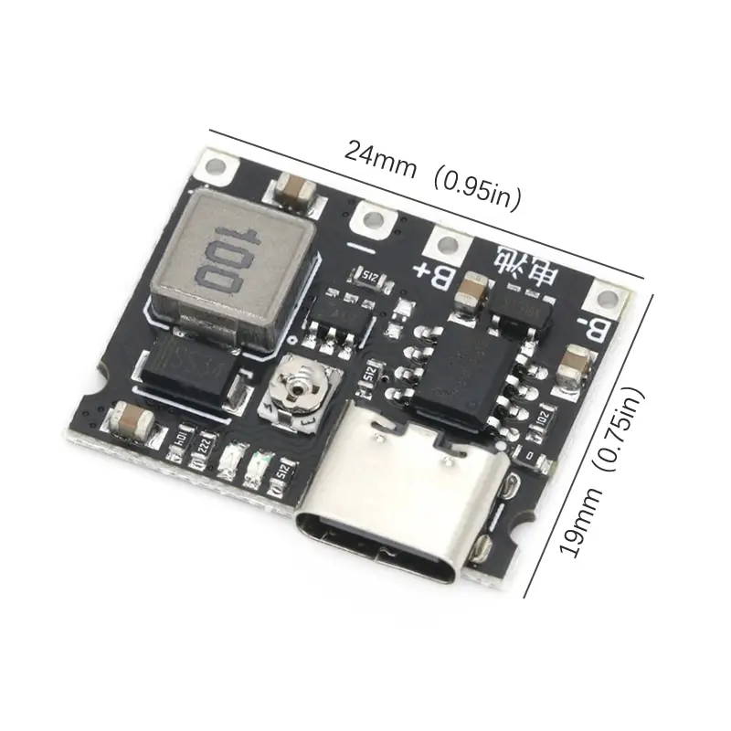 1 шт., плата зарядного устройства для литий-ионных аккумуляторов 18650, 3,7 в, 4,2 в, Повышающий Модуль TP4056, детали комплекта для самостоятельной сборки