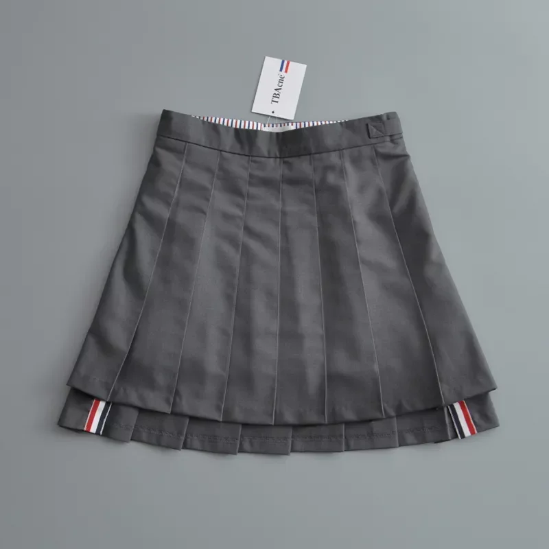 

Summer New Y2K Vintage Women Skirt High Waist School Uniform Pleated Skirts Female Golf Skirt kawaii Mini Dance Skirts
