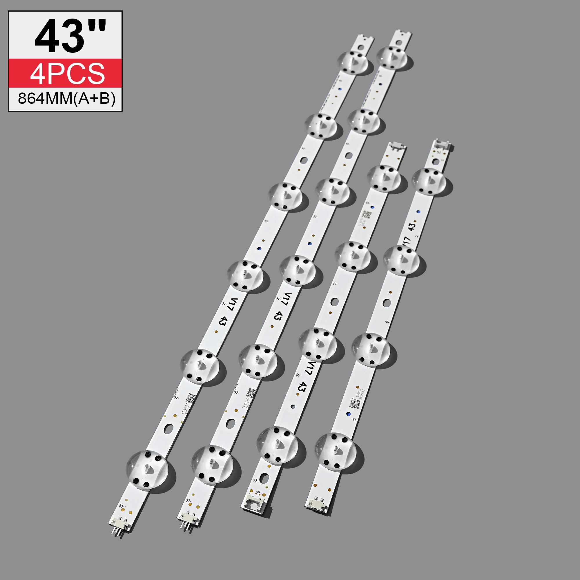 

New LED light bar for LIG 43" V17 ART3 43UJ670V 43UJ6565 43UJ6525 43VH6100 6916L-2867A 6916L-2867F AGF78709801 43UJ675V 43UJ655V