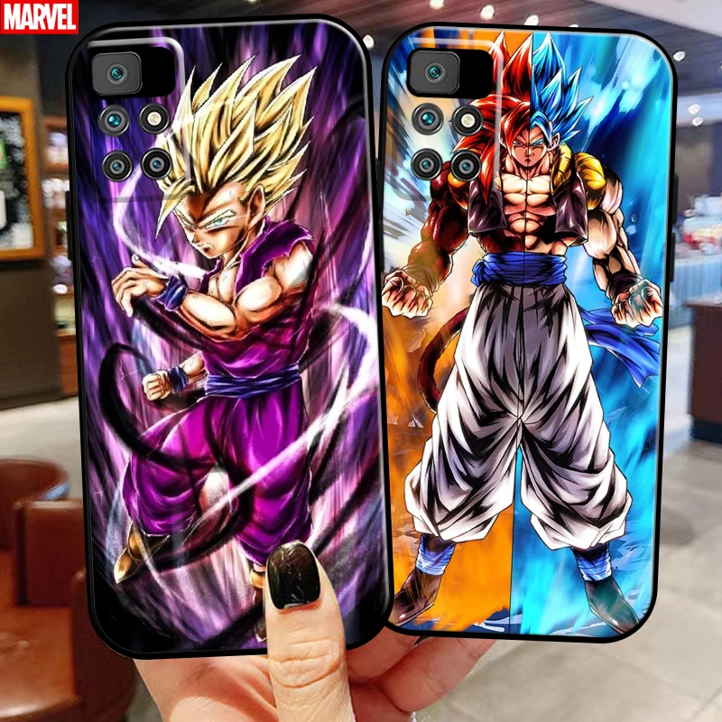 

Goku Dragon Ball For Xiaomi Redmi 10 6.5 Inch Phone Case Coque Funda Silicone Cover Carcasa Black Liquid Silicon