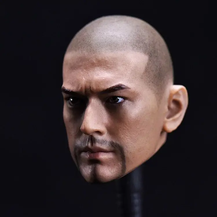 

1/6 Scale Baldheaded Takeshi Kaneshiro Head Sculpt Ancient with Beard for 12in Action Figure Phicen Tbleague Toys