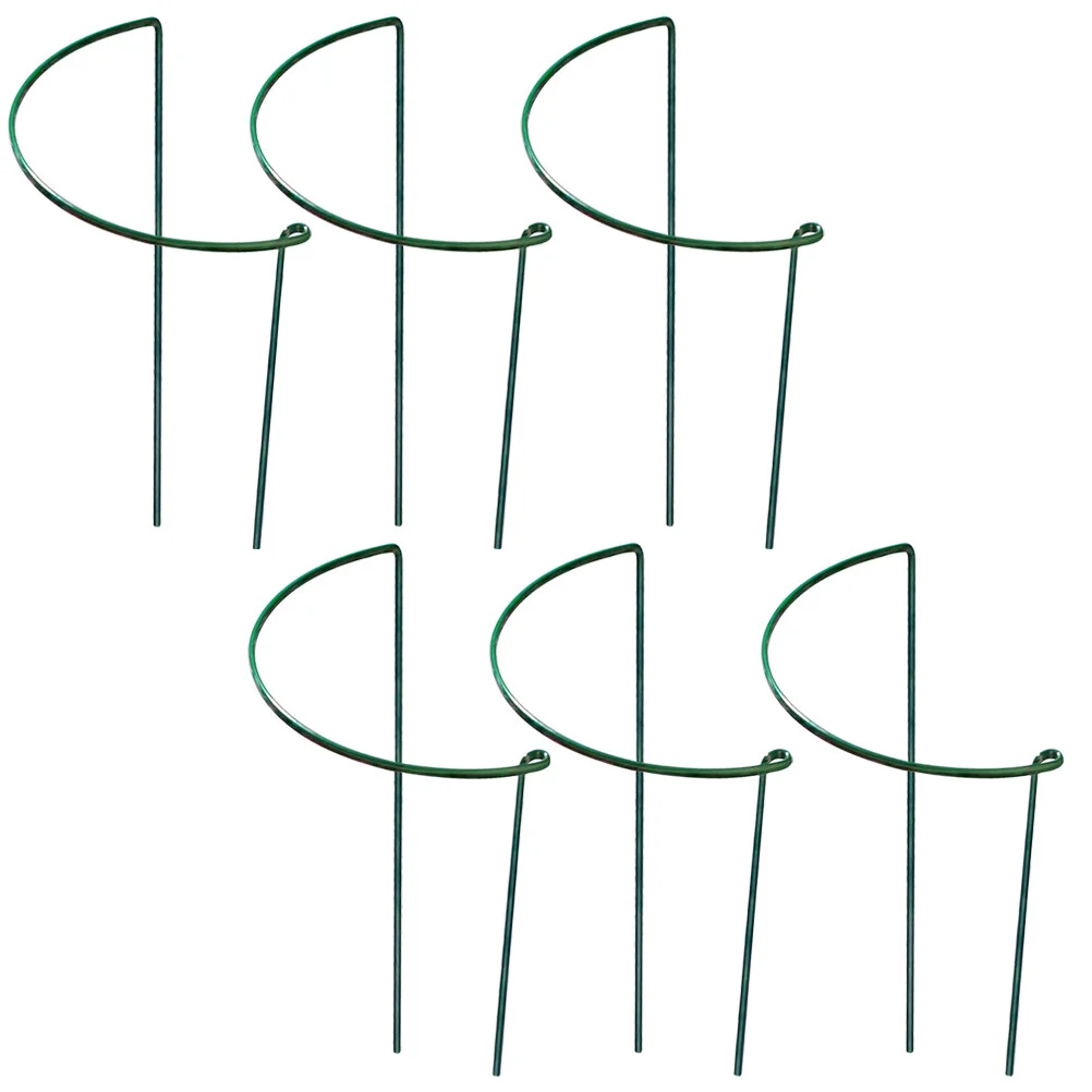 

6 Pcs Orchid Outdoor Plants Climbing Plants Trellis Supports Wrought Iron Indoor Holder Supporting Racks