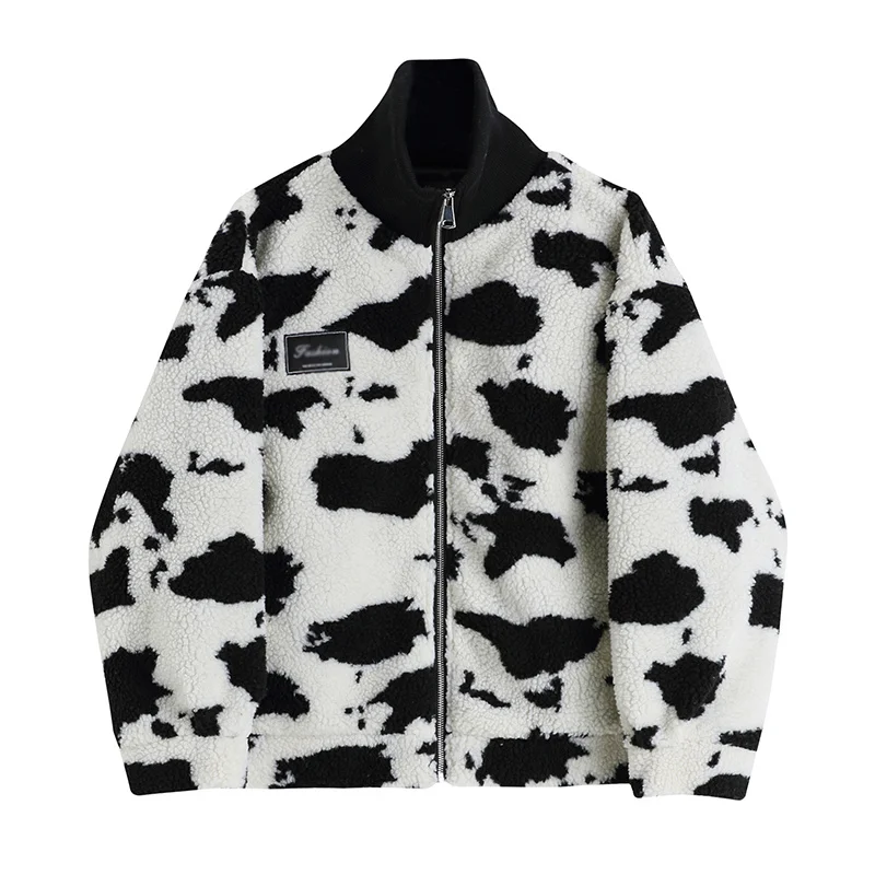 

Женская короткая куртка с воротником-стойкой, на молнии