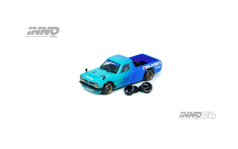 Модель автомобиля INNO64 1:64 NISSAN SUNNY HAKOTORA FALKEN Tire Concept Livery | Игрушки и хобби