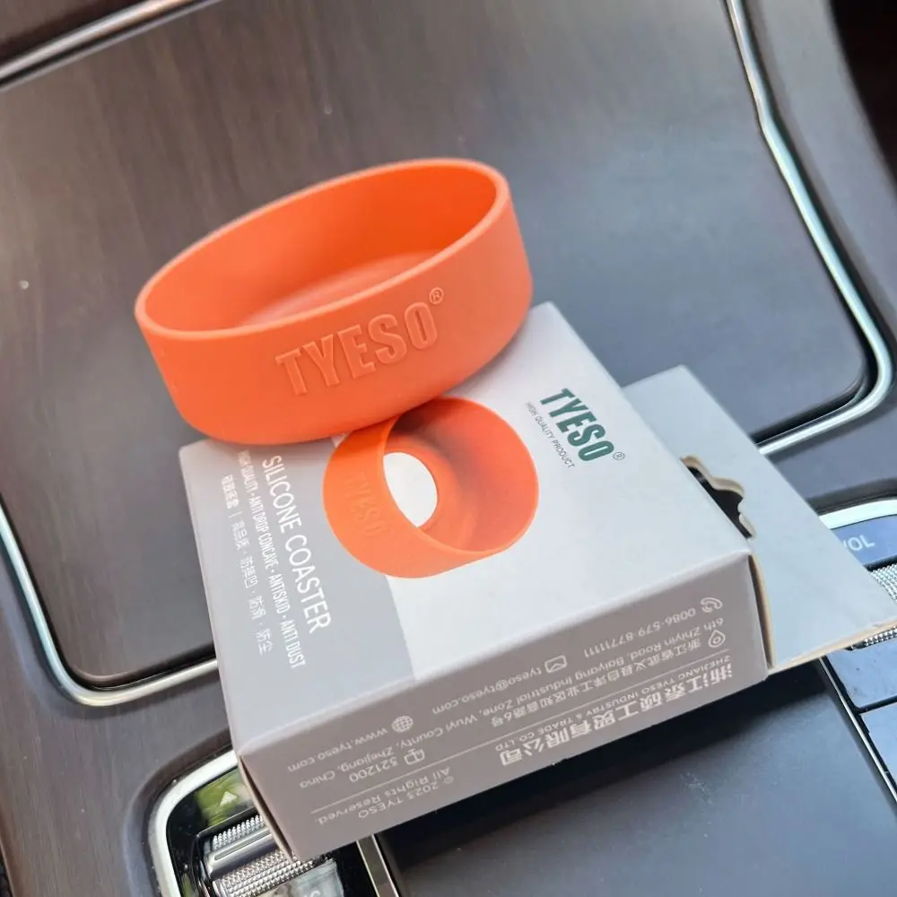 

1 шт. Противоскользящий чехол для бутылки, новый защитный чехол диаметром 71-77 мм, универсальный силиконовый чехол для чашки для бутылки Tyeso
