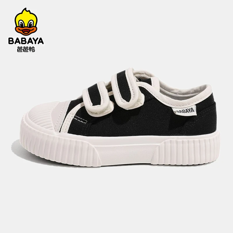 

Babaya Children's Canvas Shoes Girls' Breathable Shoes 2023 Autumn New Girls' Board Shoes Soft Sole Baby Cloth Shoes