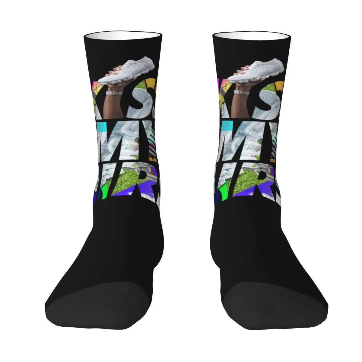 

Kiss My Airs Socks Harajuku Sweat Absorbing Stockings All Season Long Socks Accessories for Man's Woman's Gifts