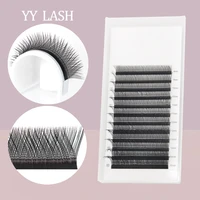 black matte 8 15mm yy shape natural false eyelashes diy cosplay w y cosplay lashes professional wholesale items for business