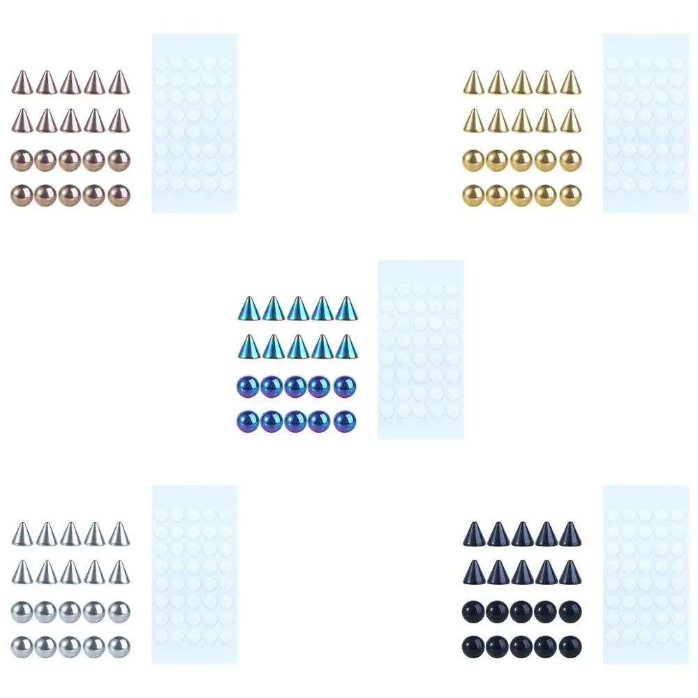 Ювелирные изделия для тела без пирсинга с наклейкой из нержавеющей стали мужские