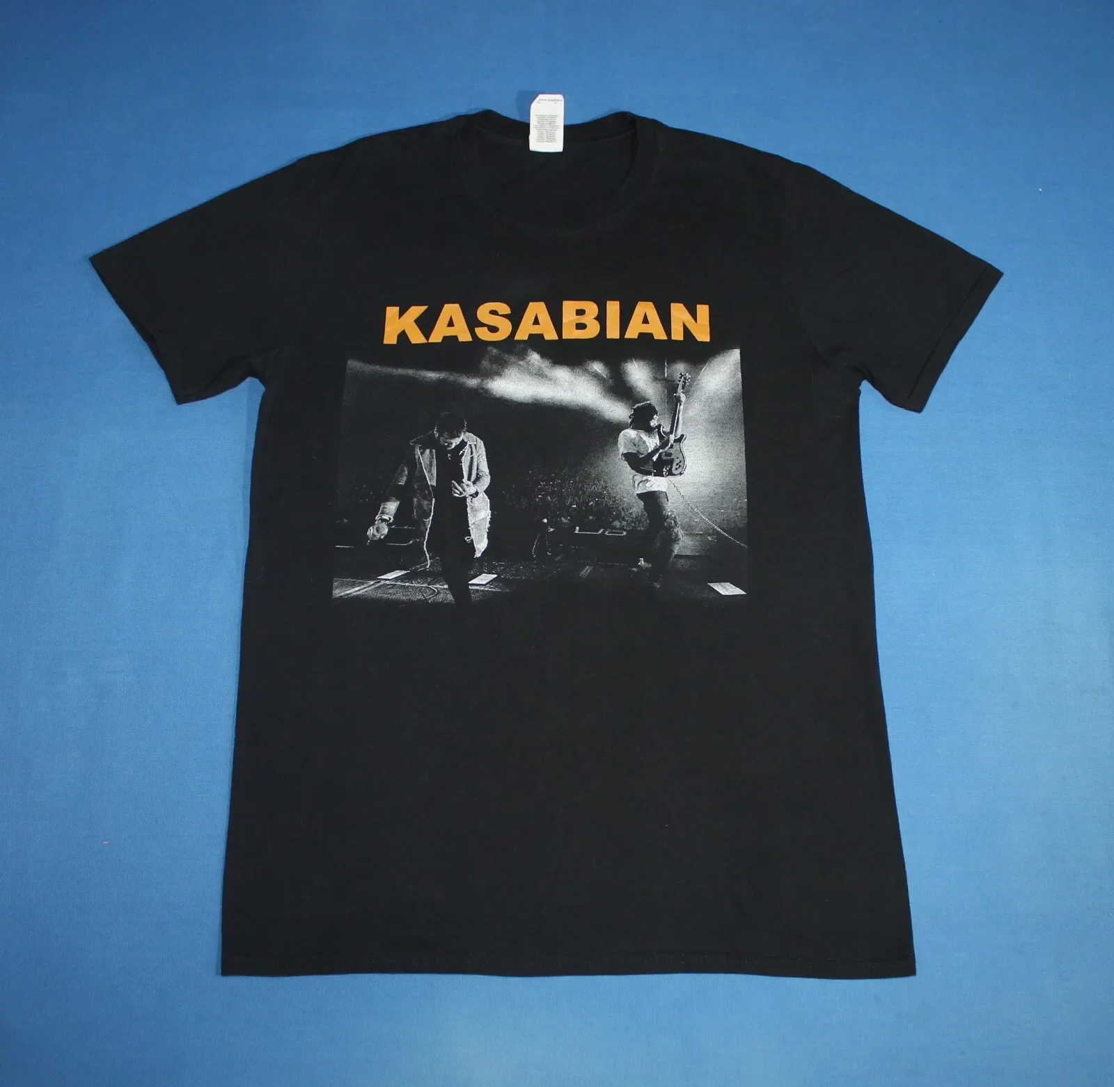 Фото Футболка Kasabian для мужчин, серия Live Tour 2017, инди-рок группа, размер M №1