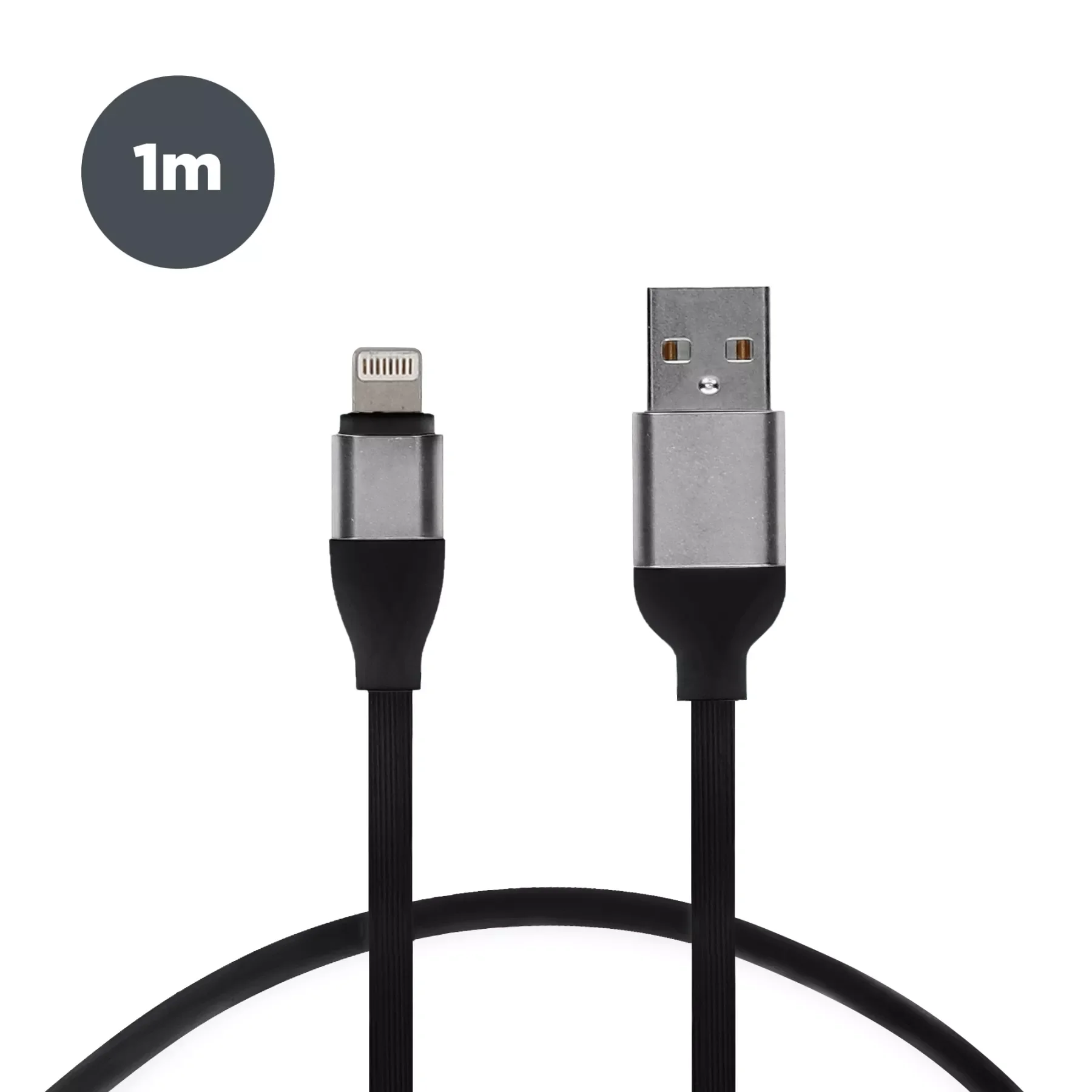 

NEW 1 m Contact Cable, USB-A and Lightning connectors for , Black