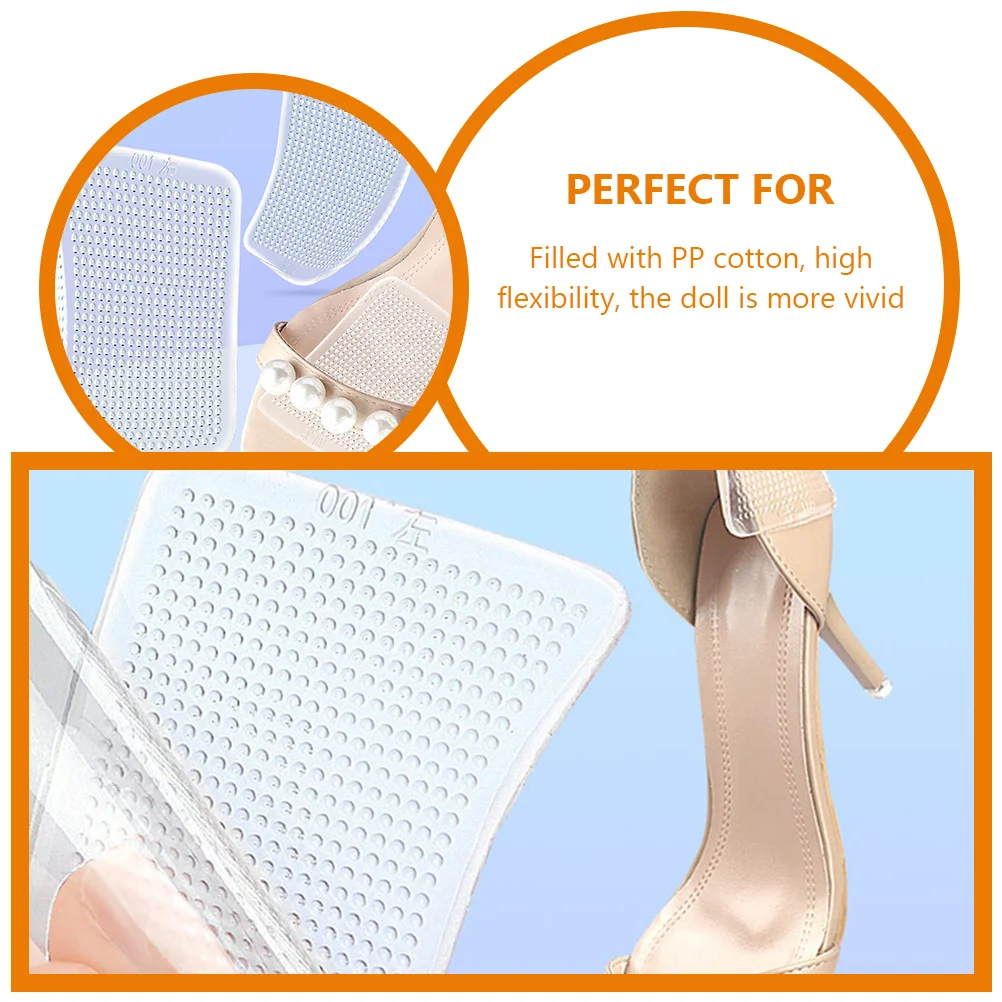 6 Pairs of Gel Forefoot Pads High Heel Gel Foot Cushions Shockproof Shoe Inserts ForeHigh Heel Insoles images - 6