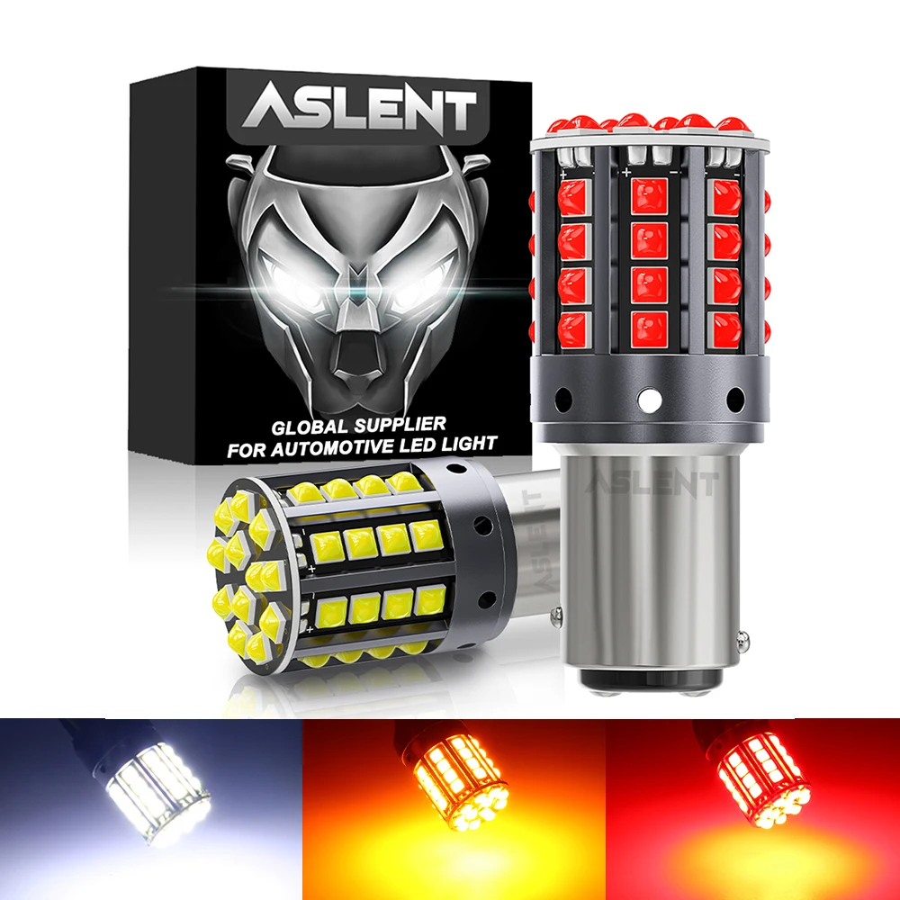 

2x1157 BAY15D P21/5W 1156 BA15S P21W BAU15S PY21W светодиодный Canbus 3030 44SMD 7440 7443 W21W T20 лампа заднего тормоза