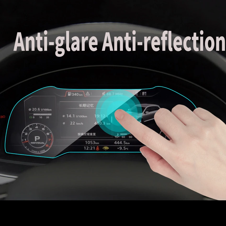 

Car Instrument Panel Screen Protector for Audi Q2 Q3 Q5 Q7 TT FY 8R 4L 4M F3 8U 8J 8S Car Screen Protective Film Accessories
