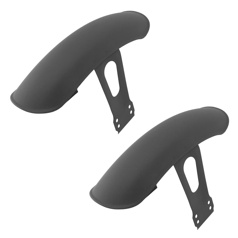 

2Pcs Black Metal Motorcycle Front Fender Protector Mudguard Cover For Honda Cg125 Motorcycle Retro Retrofit Fender