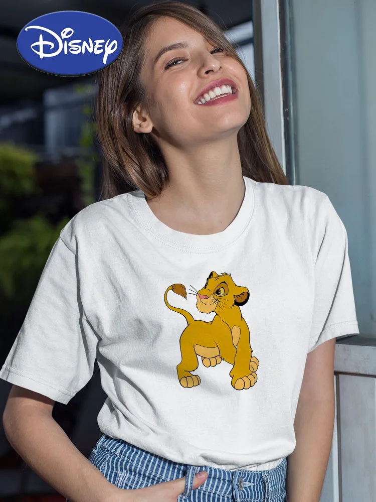 Simba дизайн футболки instagram одежда лев король девушки могут делать что угодно