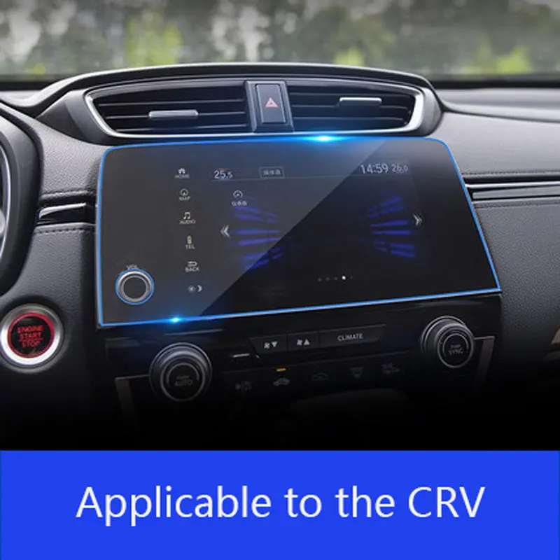 

5/7inch For Honda CR-V CRV 2017 2018 2019 Tempered Glass Car Navigation Screen Protector Touch Display Screen film Anti