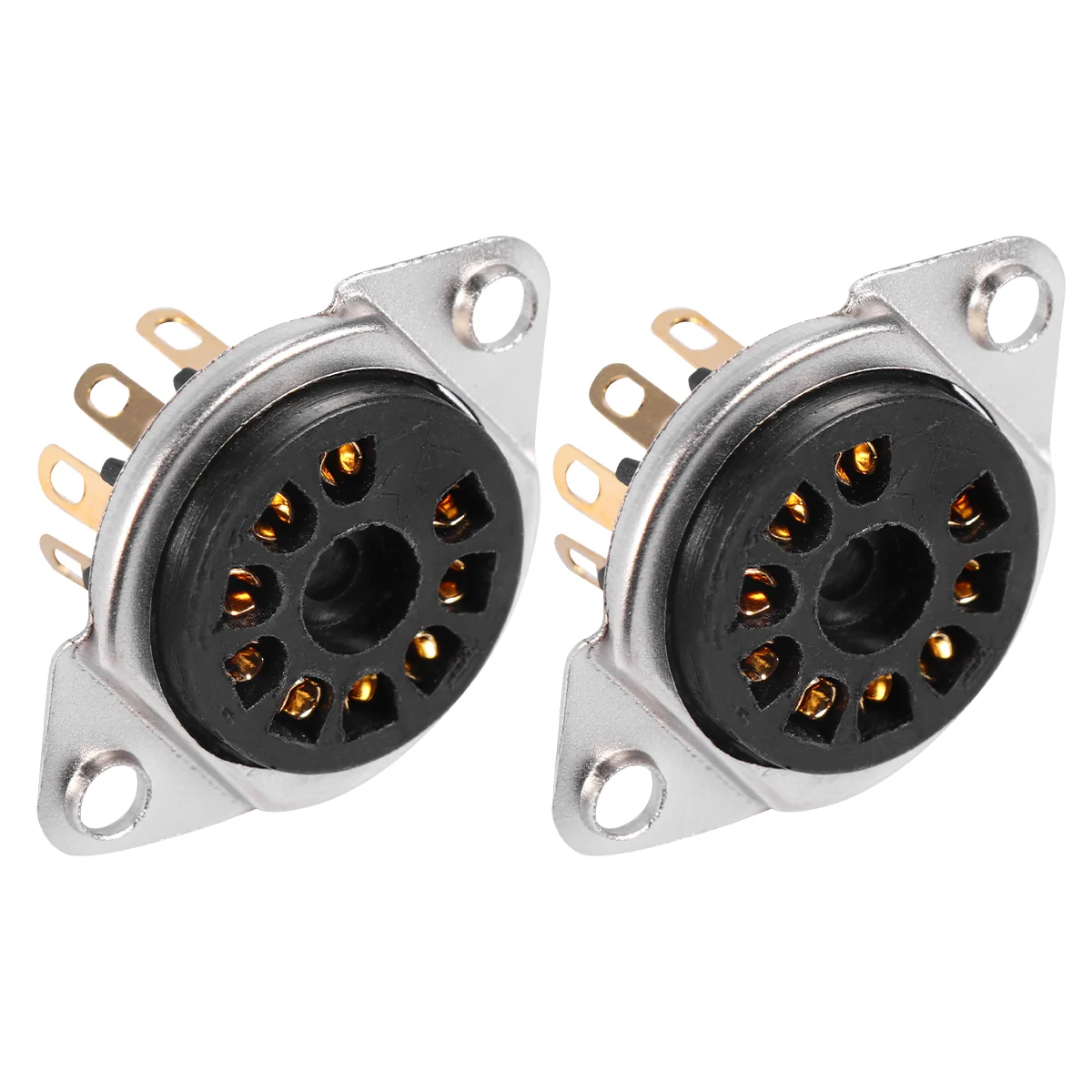 2 шт. гитарный аудиоусилитель 9-контактная розетка электронные ламповые розетки
