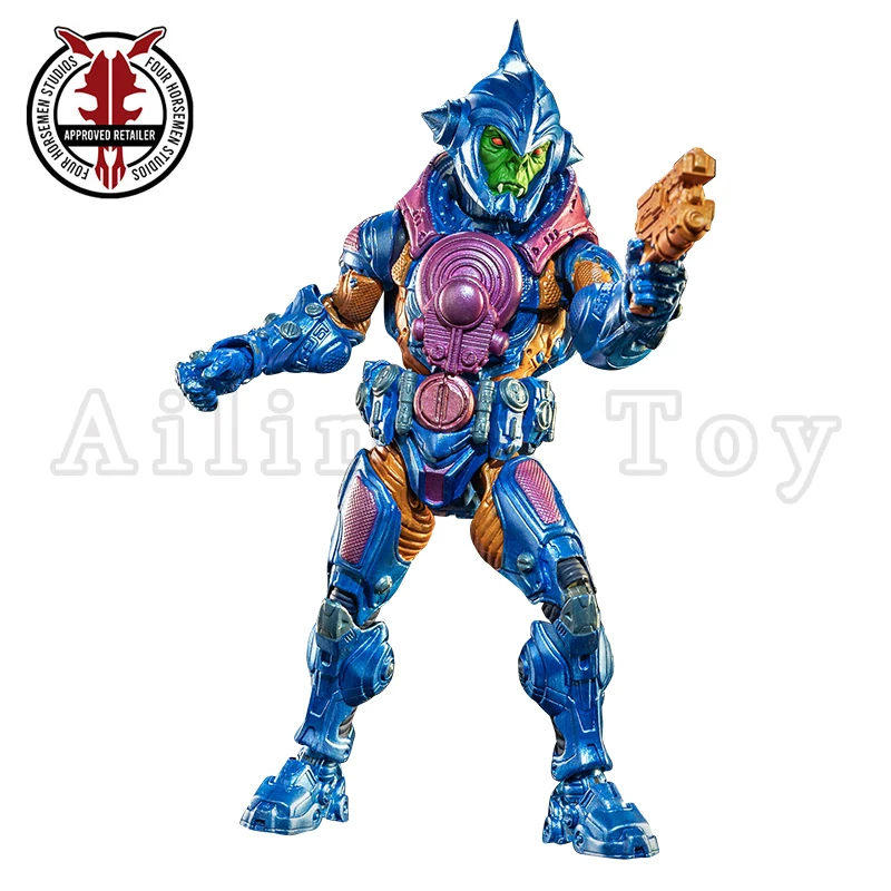 Фото Фигурка Four Horsemen Studio 1/12 6 дюймов Cosmic Legions Outpost Zaxxius Opor-A-Tiv83 №2