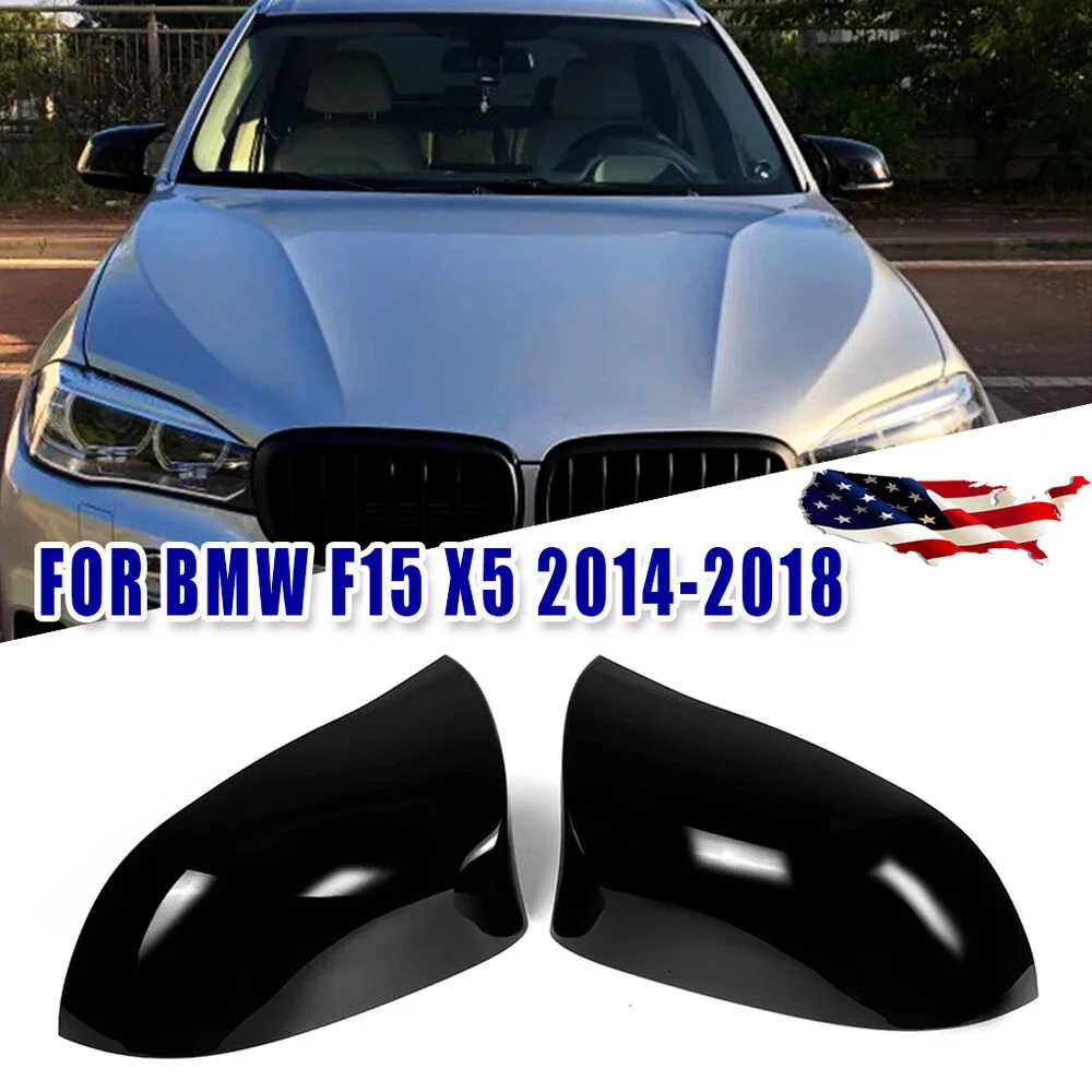 

Глянцевая крышка для зеркала BMW F15 F16 X5 X6, 14-18 дюймов