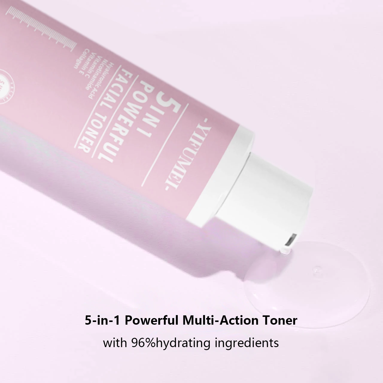 Фото 5 в 1, веганский увлажняющий увлажняющий крем против старения, осветляющий, укрепляющий, чувствительный к коже, витамин С, тоник для лица для сухой кожи №5