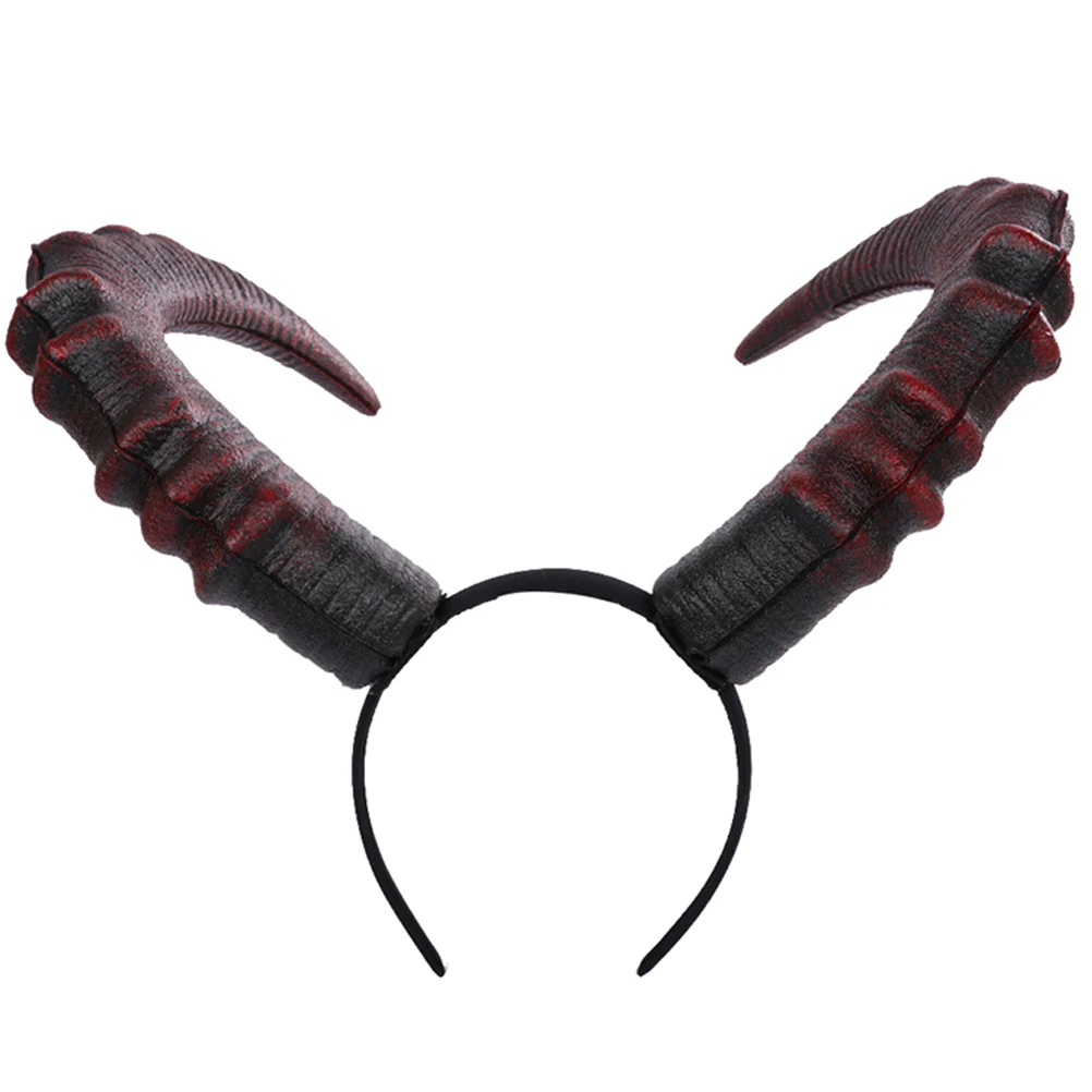 

Large Horns Headband Costume Headpiece Cosplay Prop for Halloween Masquerade Carnival