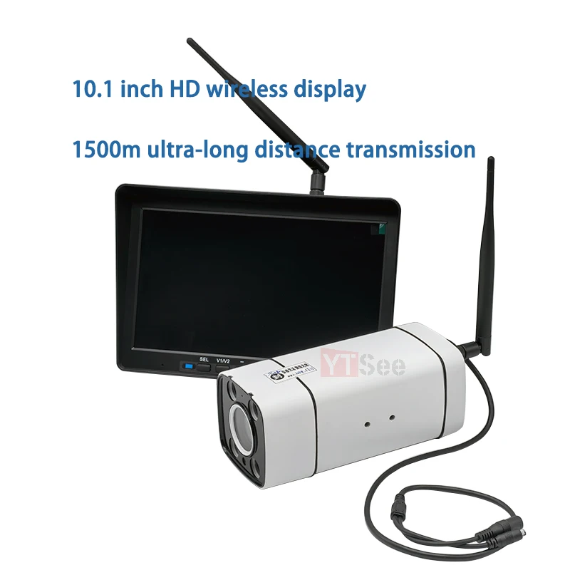 Фото AHD HD 1080P 30x оптический объектив с автофокусом, автомобильная камера, комплект беспроводной передачи, 2,4 ГГц, система безопасности на расстоянии 1,5 км №3