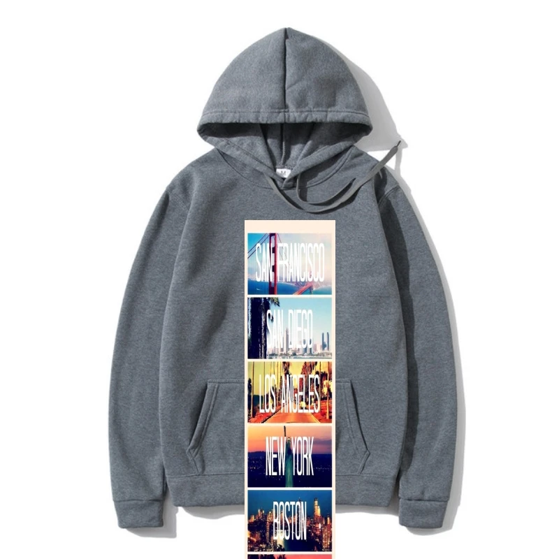 

San Francisco Diego Los Angeles New York Miami 2022 Man'S Op Neck Designer Adults Casual Hoody Nerd Pullover Hoody