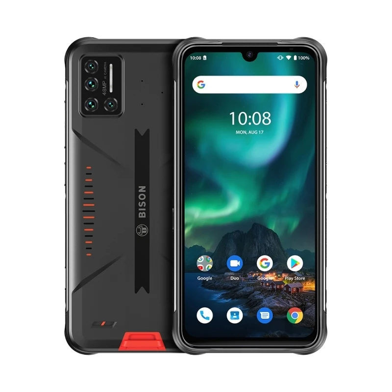 umidigi bison rugged phone 6gb 8gb 128gb ip68ip69k waterproof phone 6 3 android 11 mtk helio p60 octa core up to 2 0ghz nfc free global shipping