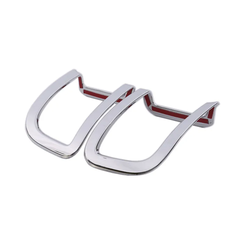 ABS хромированная рамка для автомобильной лампы обшивка аксессуары автостайлинга