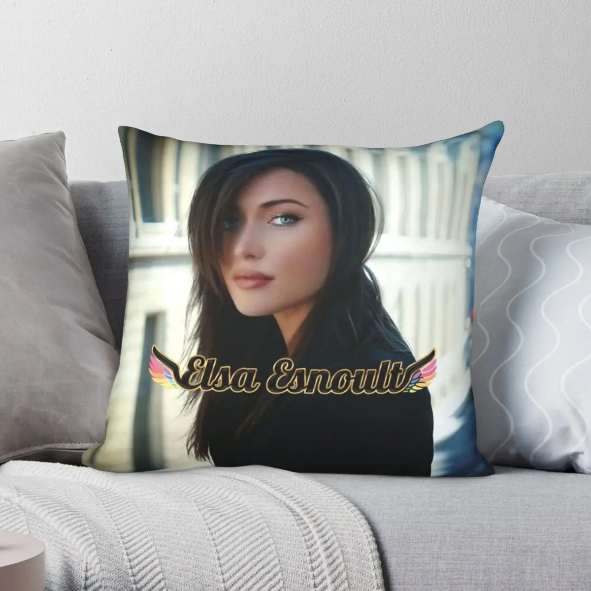 

Эльза Esnoult чехол для подушки из полиэстера с узором на молнии декоративный Чехол для диванной подушки оптом